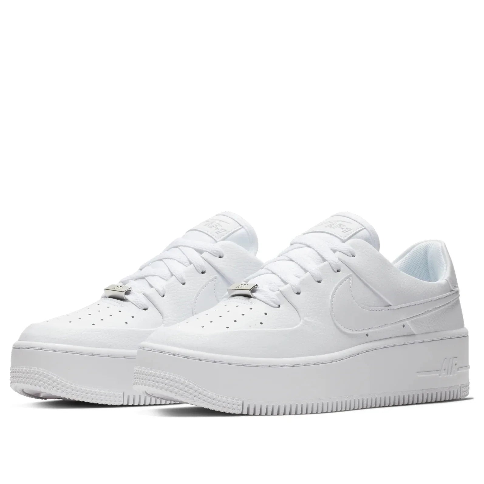 Nike Air Force 1 Sage Low AR5339-100 Sneaker Womens White Platform Shoes RHS4098