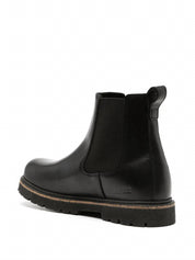 Men's Highwood Leather Chelsea Boots In Black
