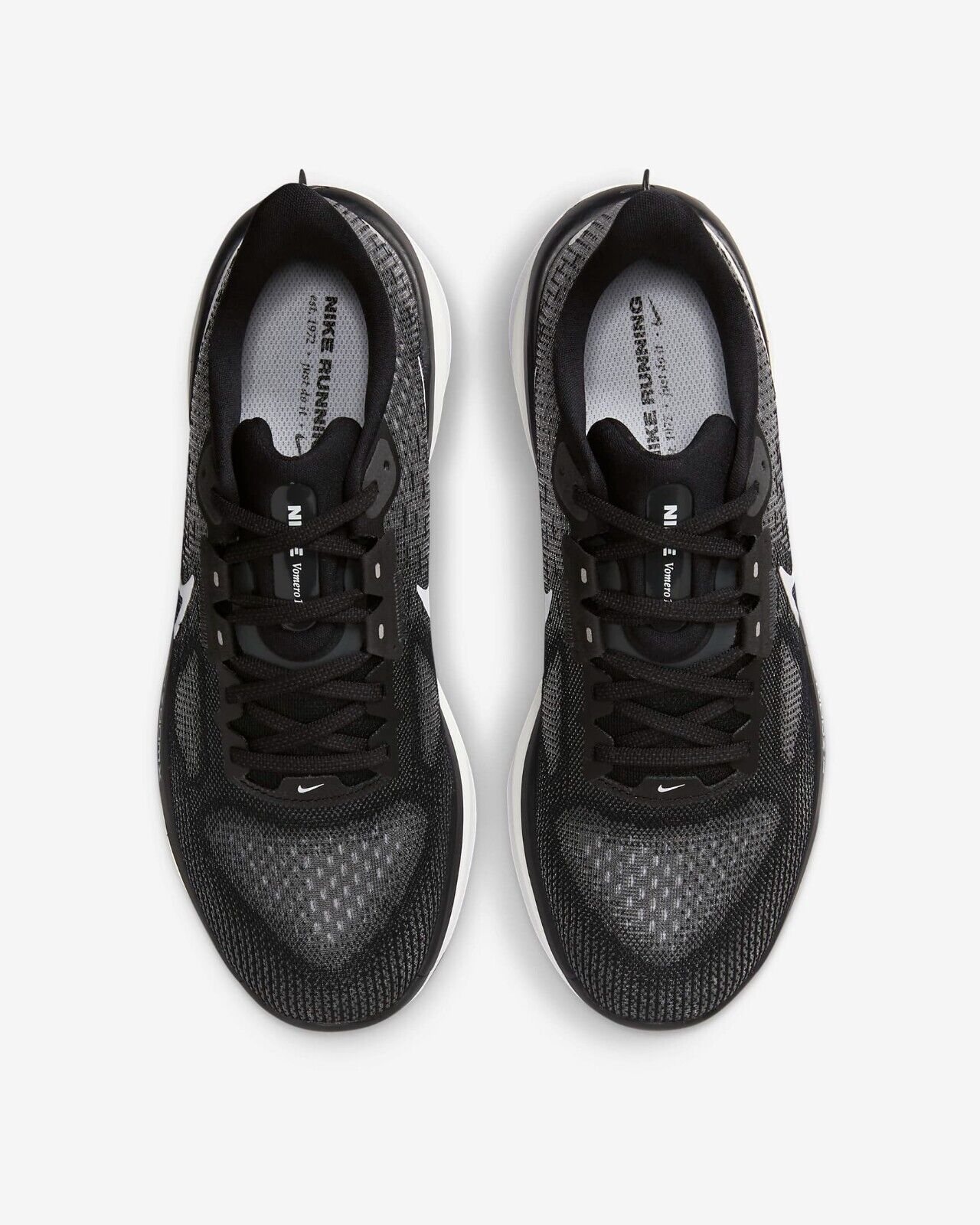 Men's Nike Vomero 17 FB1309-004 Sneakers Black Anthracite White Running Shoes