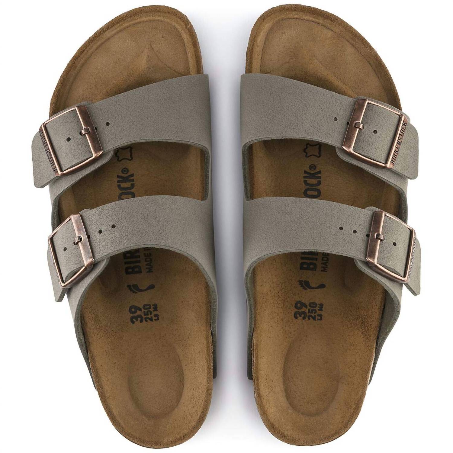 Unisex Arizona Sandal In Stone