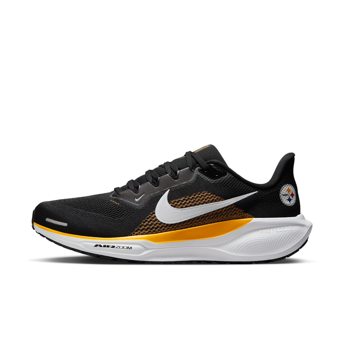 Pittsburgh Steelers Pegasus 41  Men's NFL Road Running Shoes