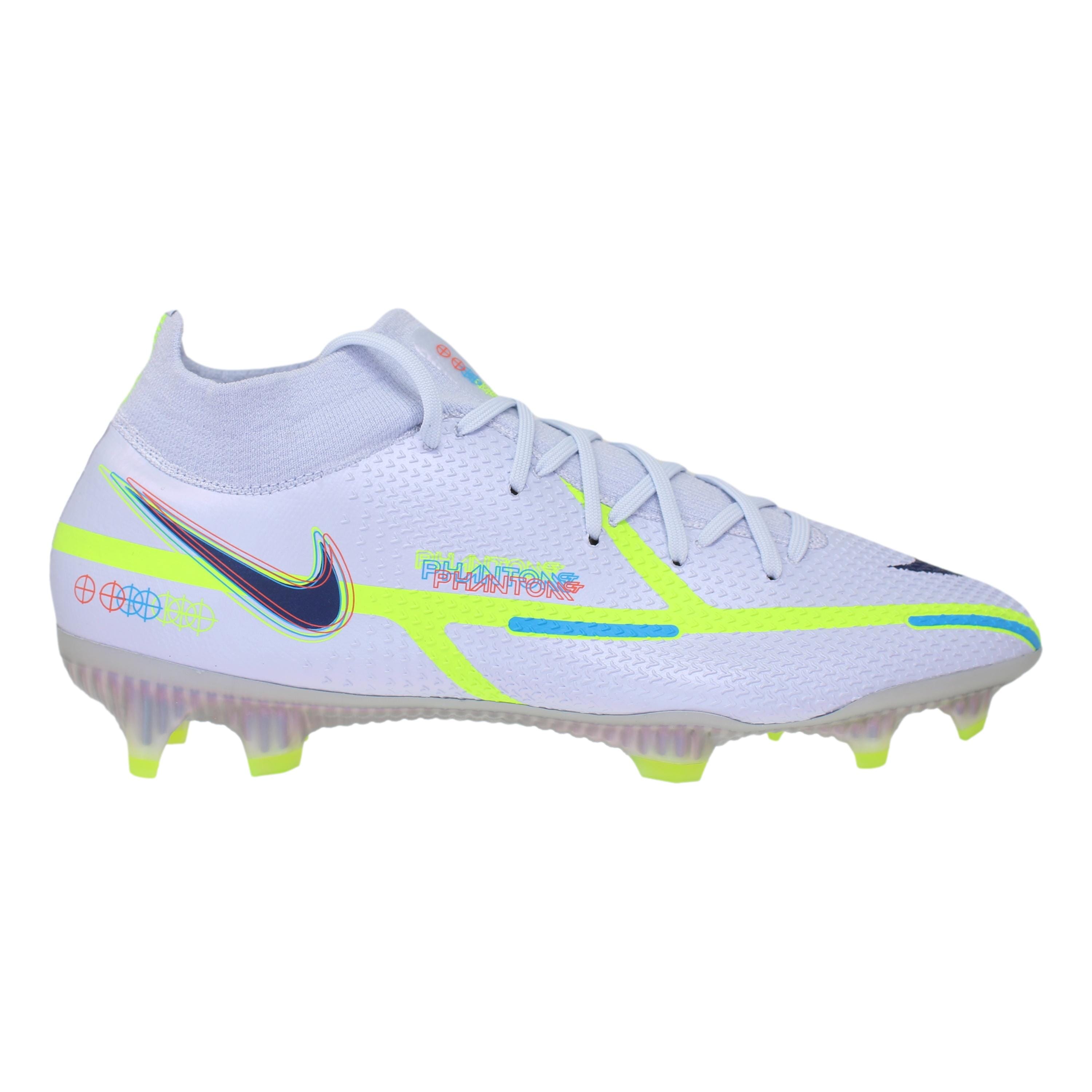 Nike Phantom GT2 Elite DF FG Football Grey/Blackened Blue  CZ9889-054 Men's