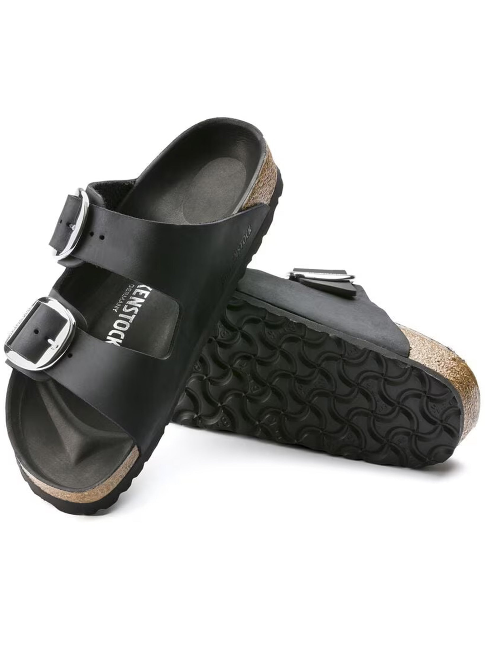 Arizona Big Buckle Slip On Sandals