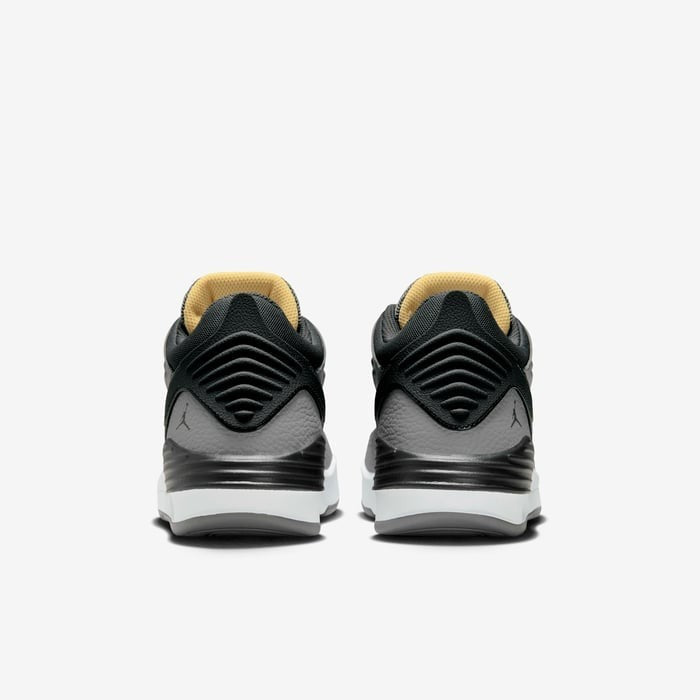 Nike Air Jordan Max Aura 5 DZ4352-007 Sneakers Kids Gray Leather Casual Shoes