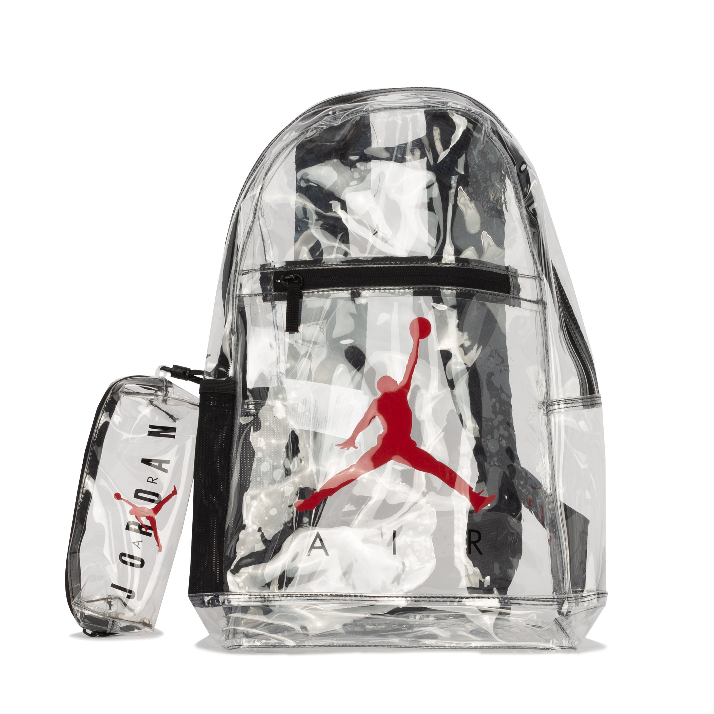 2PC Clear Air School Backpack W/ Pencil Case Set