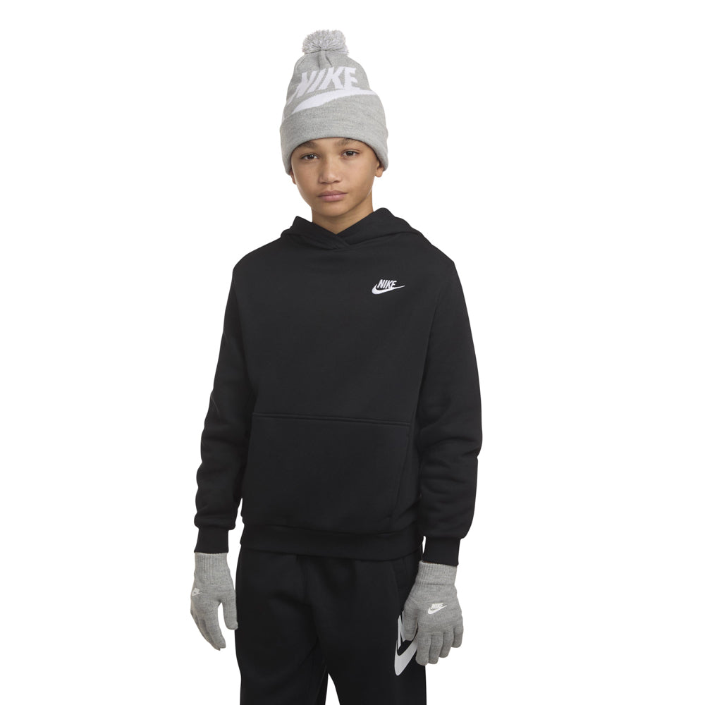 Youth Swoosh Pom Beanie & Glove Set