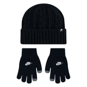 Youth Cable Knit Beanie & Glove Set