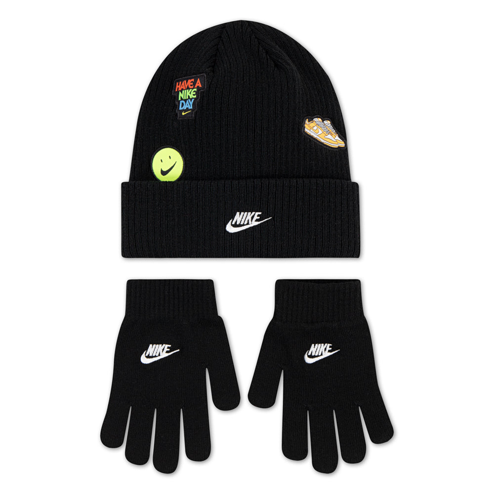 Youth Patch Beanie & Glove Set