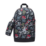 2PC Air Raid Backpack W/ Pencil Case Set