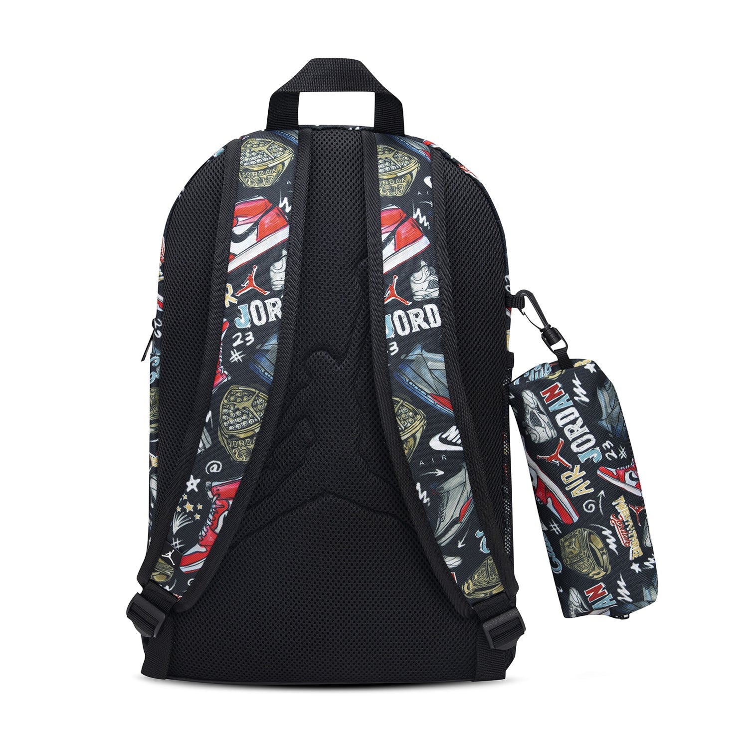 2PC Air Raid Backpack W/ Pencil Case Set