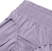 Women's Nike One Shorts Purple Dri-FIT Brief-Lined Ultra High-Waist SRT76
