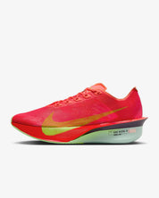 Men's Zoomx Vaporfly Next % 4 Road Racing Shoes In Bright Crimson/mint Foam/cave Purple/lime Blast
