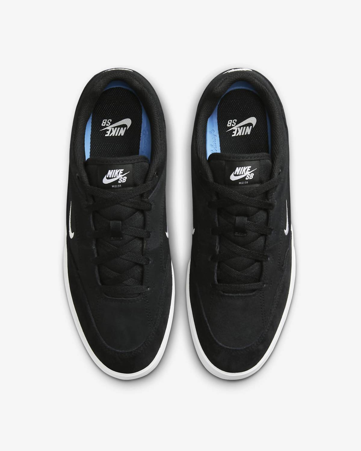 Men's Sb Malor Shoes In Black/white
