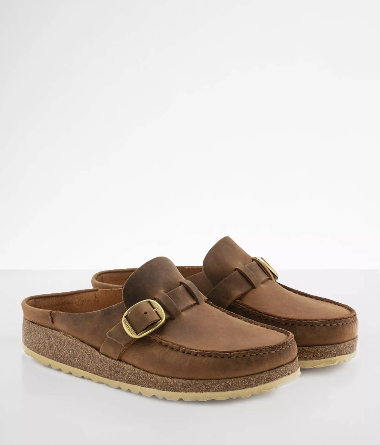 Women's Buckley Oiled Leather Mule In Cognac