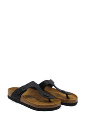 Unisex Gizeh Birko-Flor Sandals In Black