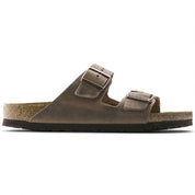 Unisex Arizona Oiled Leather Sandal In Brown Brown