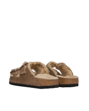 Suede Arizona Shearling Sandals