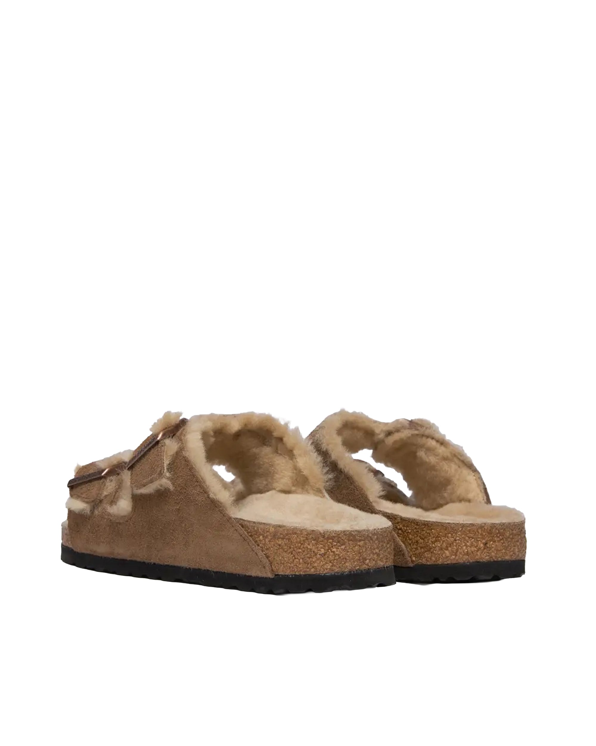 Suede Arizona Shearling Sandals