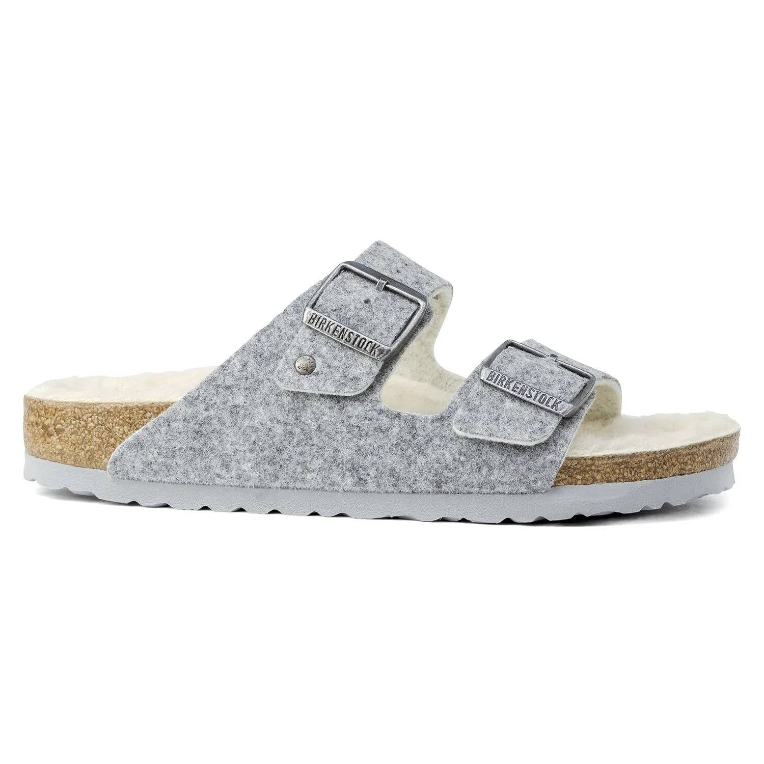 Women's Arizona Sandal In Grey Wool