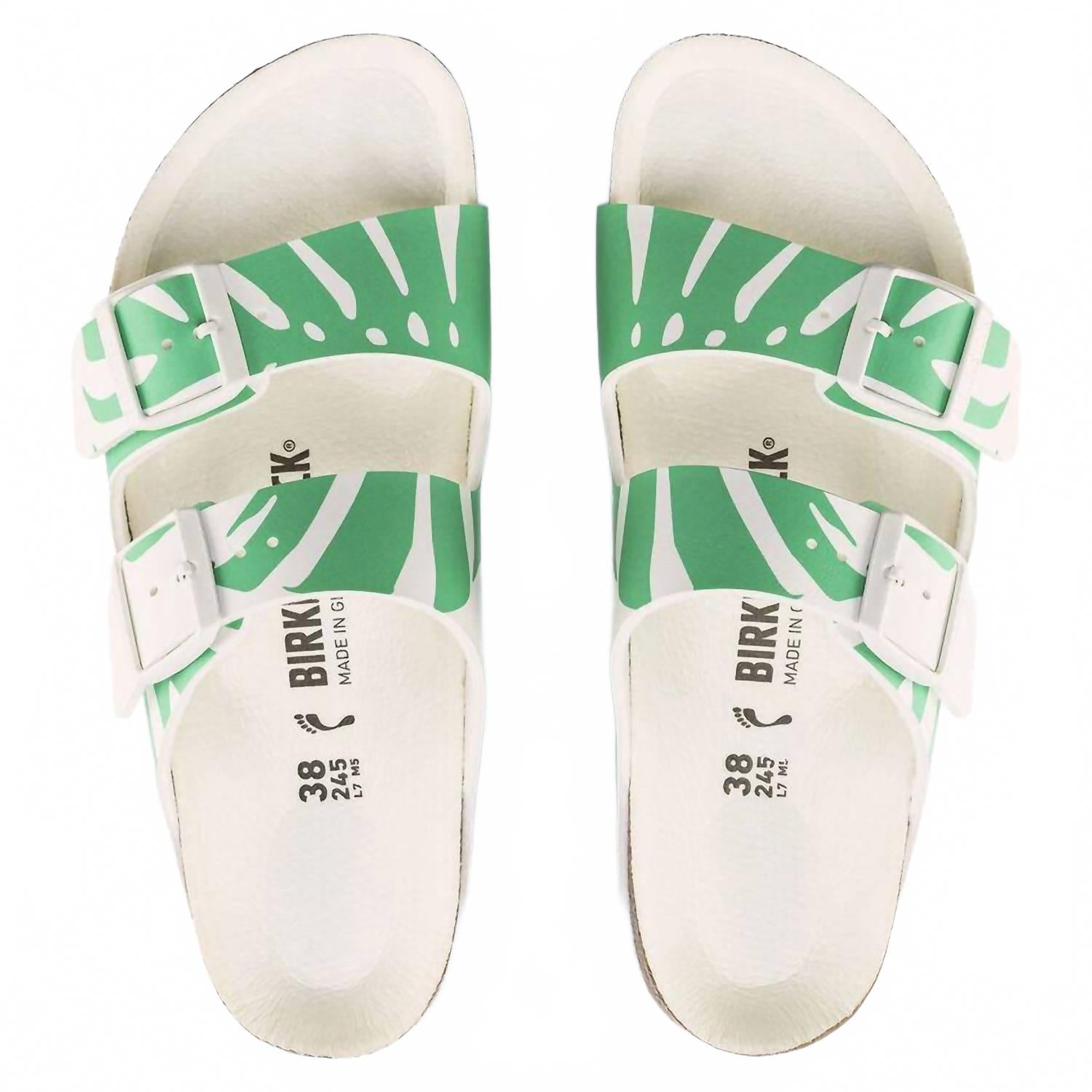 Women's Arizona Monstera Bold In Jade White