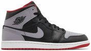 Men's Air Jordan 1 Mid Shoes In Black