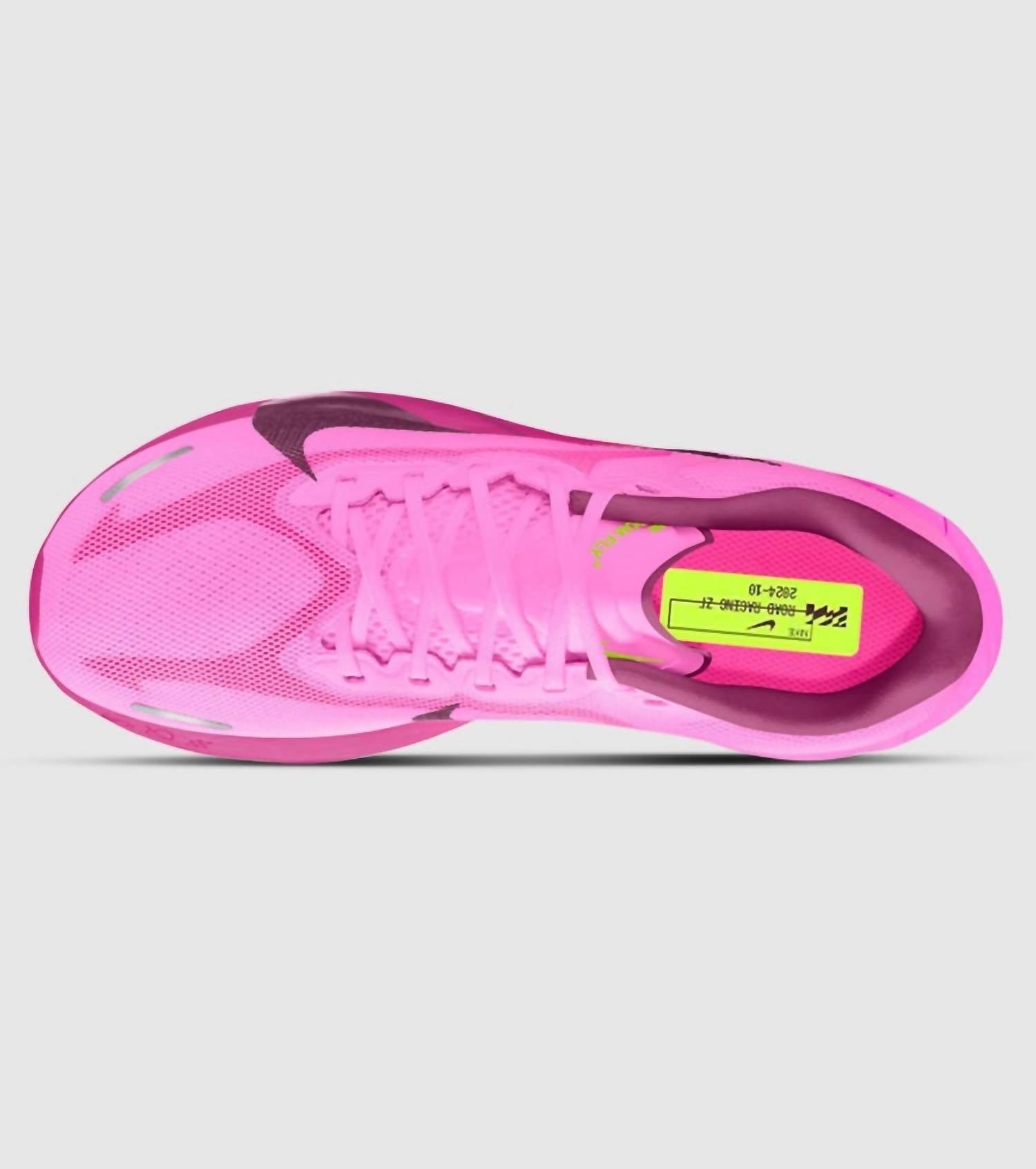 Women's Zoom Fly 6 Running Shoes In Pink Spell/bordeaux
