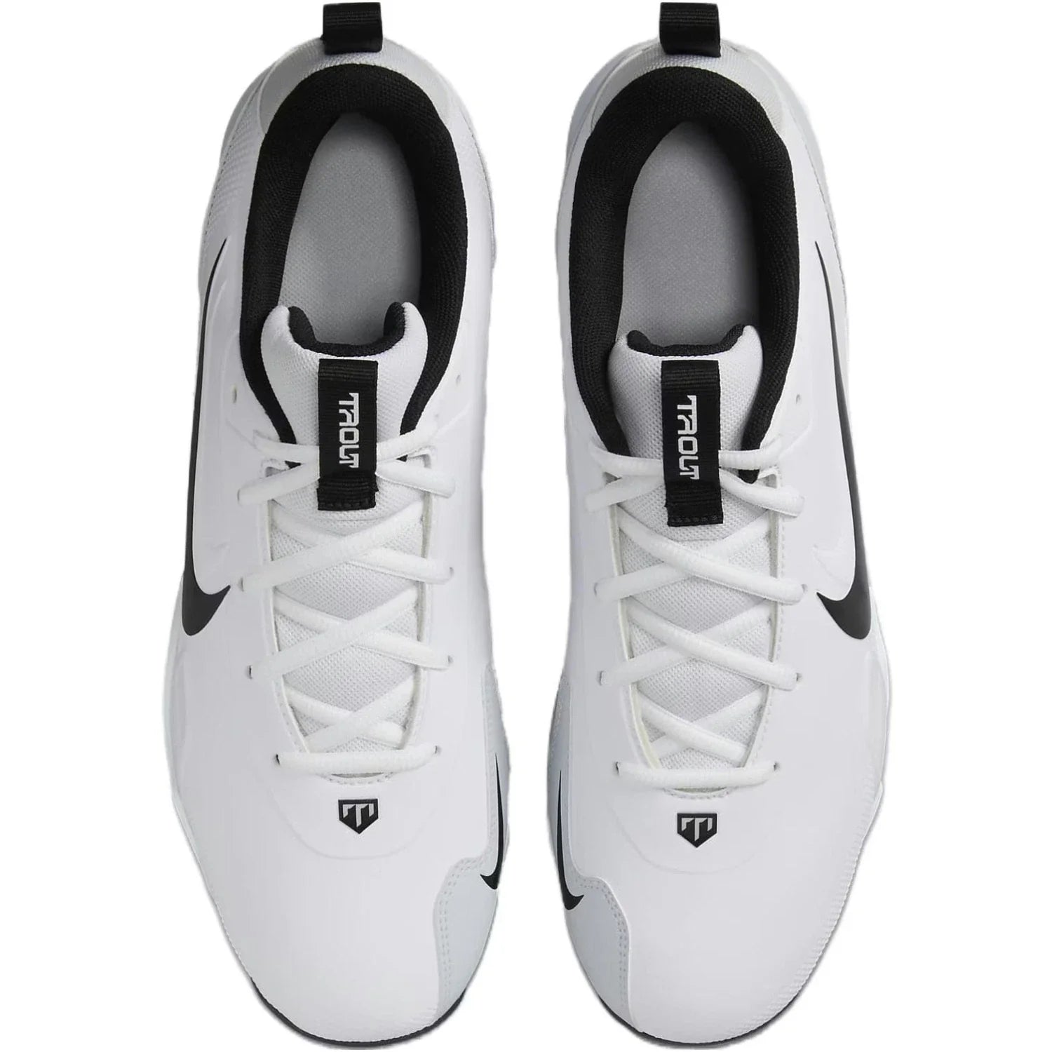 Nike Force Trout Keystone FB9728-100 Men's White Baseball Cleats LIQ613
