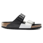 Women's Arizona Split Sandals In Black White