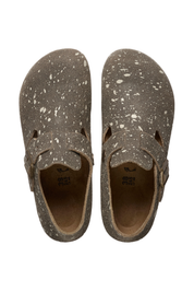London Model Ankle Flats with Suede Upper and Anatomical Footbed