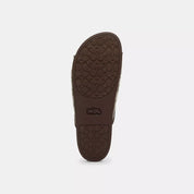 Coach Outlet Two Band Buckle Sandal In Signature Jacquard