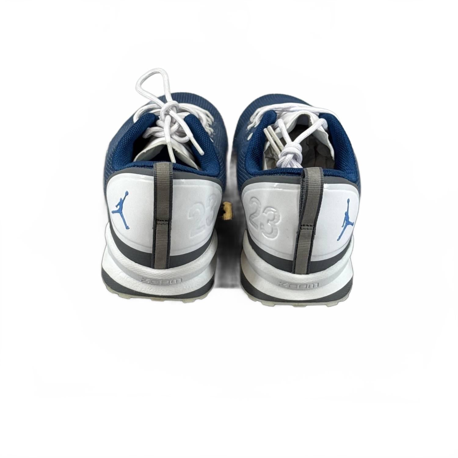 Men's Air Jordan Zoom Tenacity Flight Sneakers In Blue / White