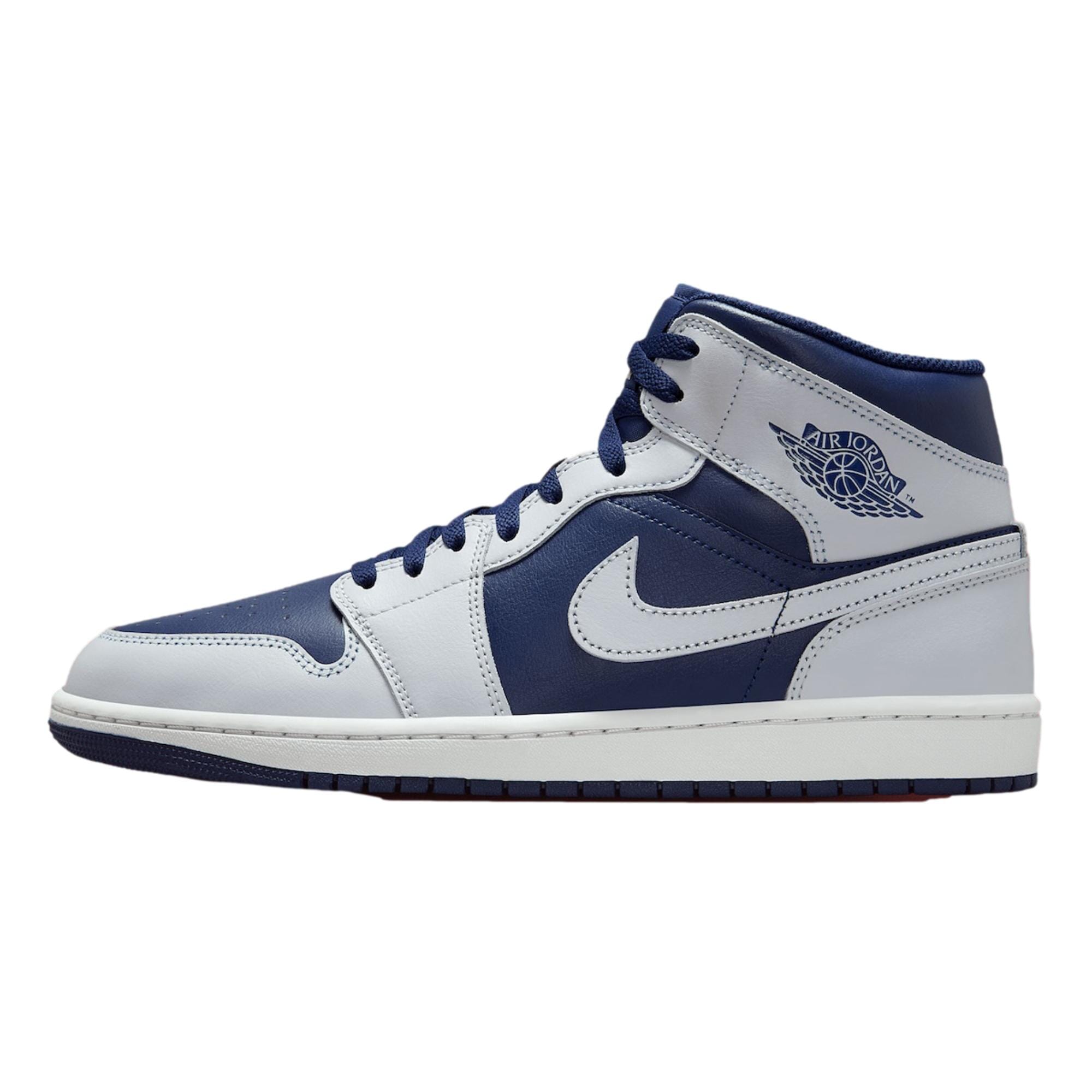 Nike Air Jordan 1 Mid Blue Void / Pure Platinum  DQ8426-403 Men's