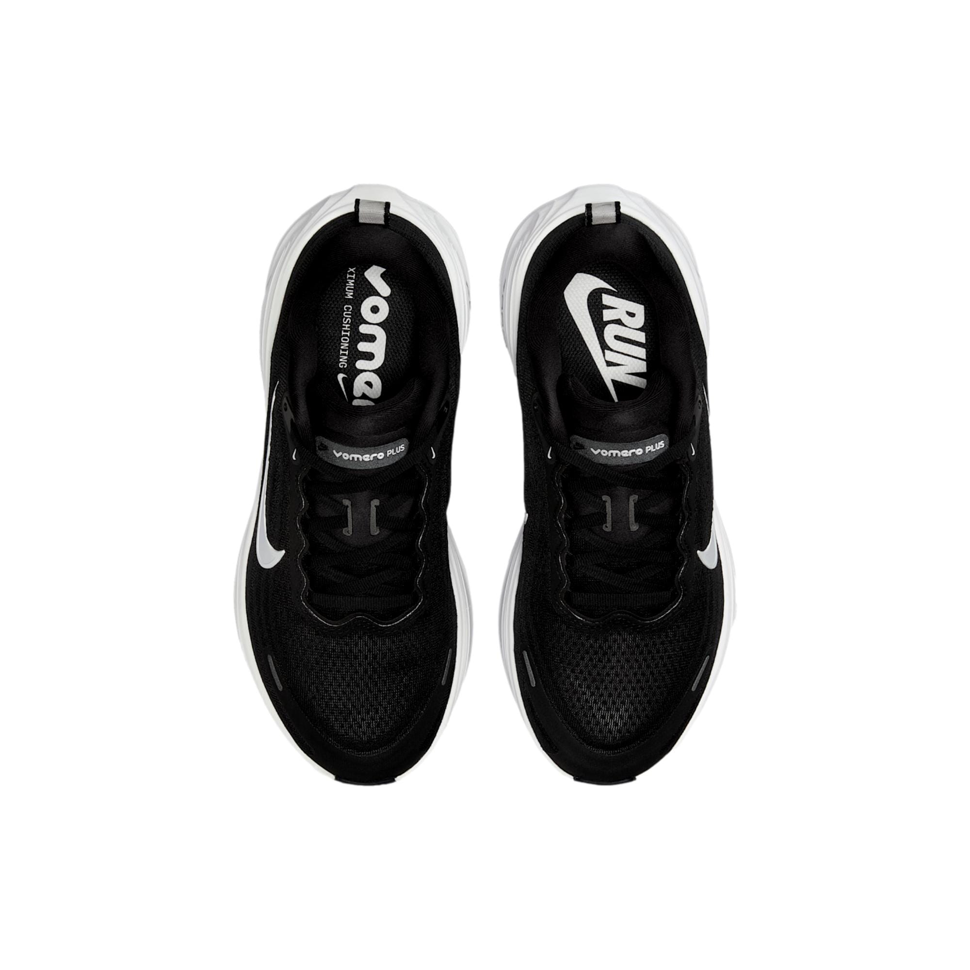 Women's Nike Vomero Plus Black / White - Cool Grey HV8154-002