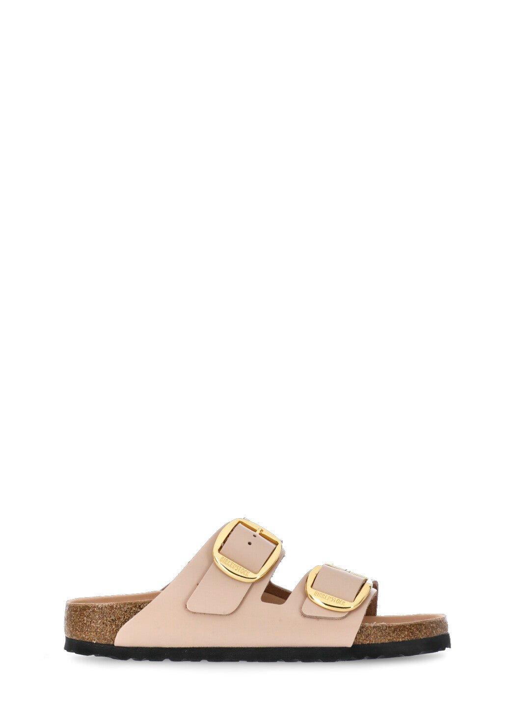 Beige Arizona Large Buckle Sandals