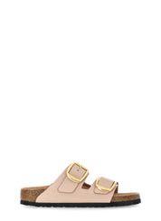 Beige Arizona Large Buckle Sandals