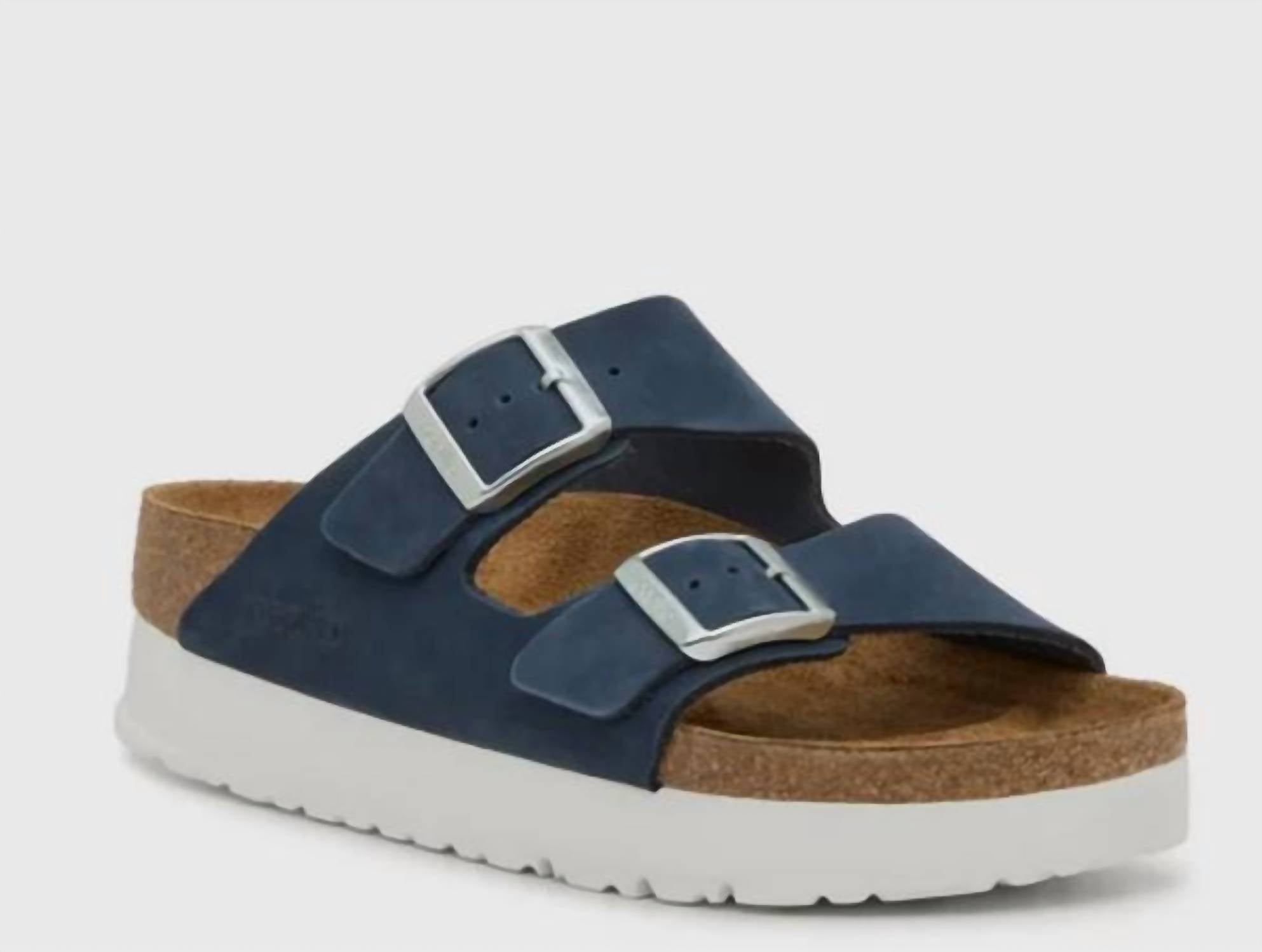 Women's Papillio Arizona Papflex Platform Sandals In New Navy