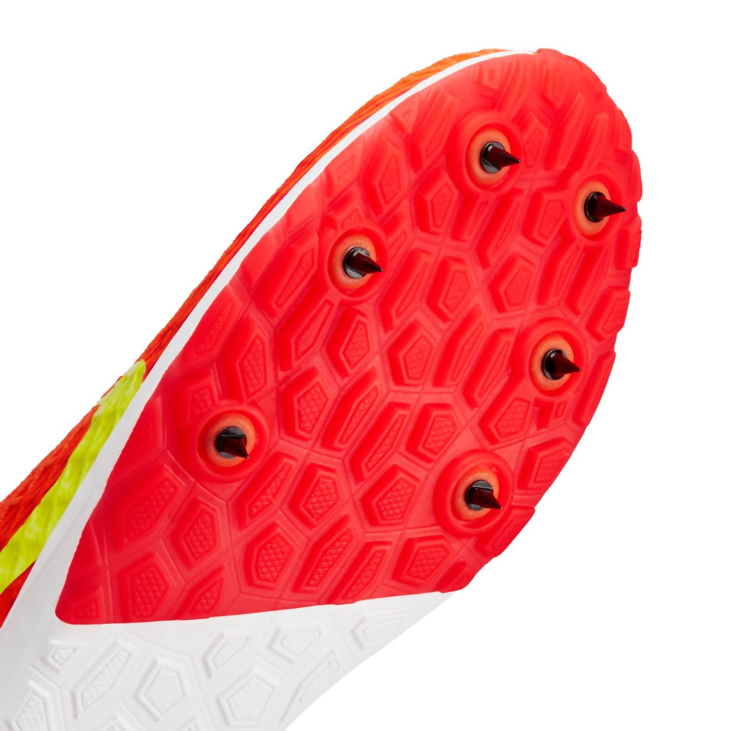Men's Zoom Rival Xc 5 Cross Trainer Shoes In Total Orange/volt-Bright Crimson-Black
