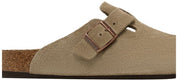 Birkenstock Boston Soft Footbed Suede Taupe