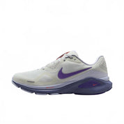 Women's Structure 26 Road Running Shoes In White/ Grape