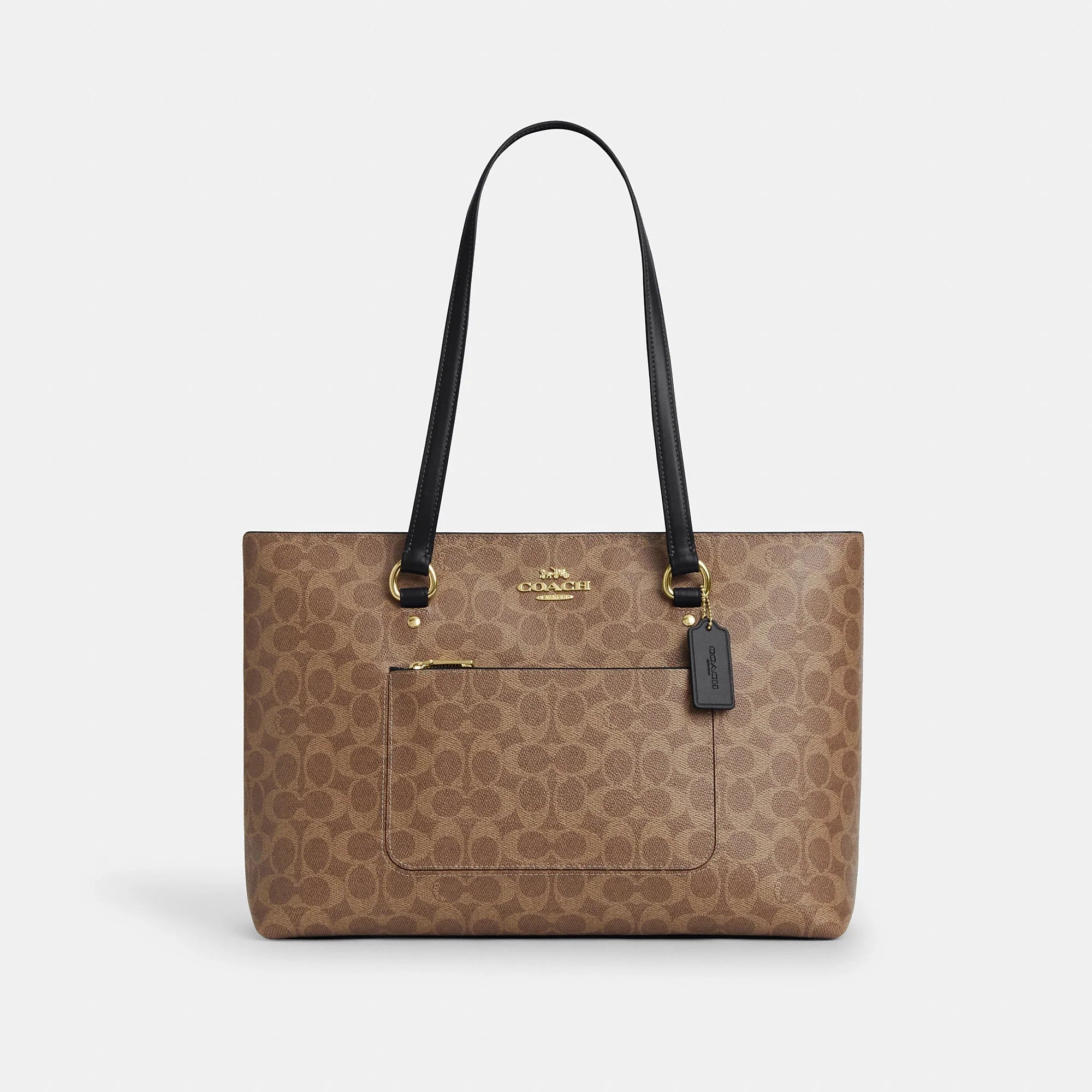 Coach Outlet Station Tote Bag In Signature Canvas