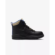 Grade-School Nike Manoa Leather Black/Black-Sesame-Game Royal BQ5372-003