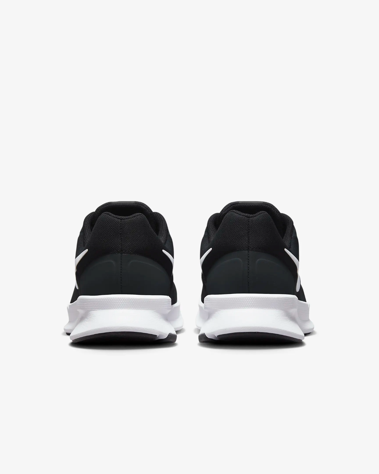 Men's Nike Run Swift 3 DR2695-002 Sneaker Black White Lace Up Road Running Shoes