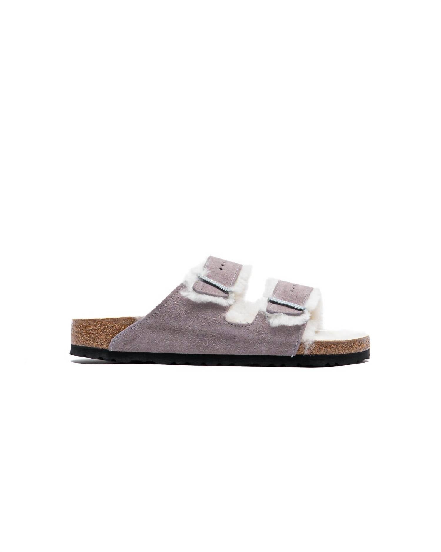 Women's Arizona Shearling Sandals In Faded Purple