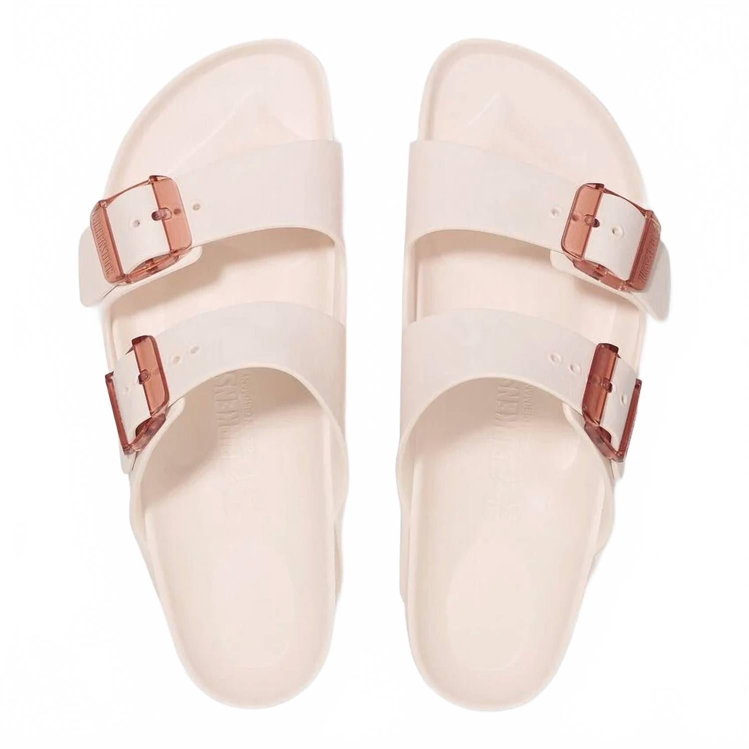 Women's Arizona Eva Stealth Buckle Flip-Flops In Light Rose