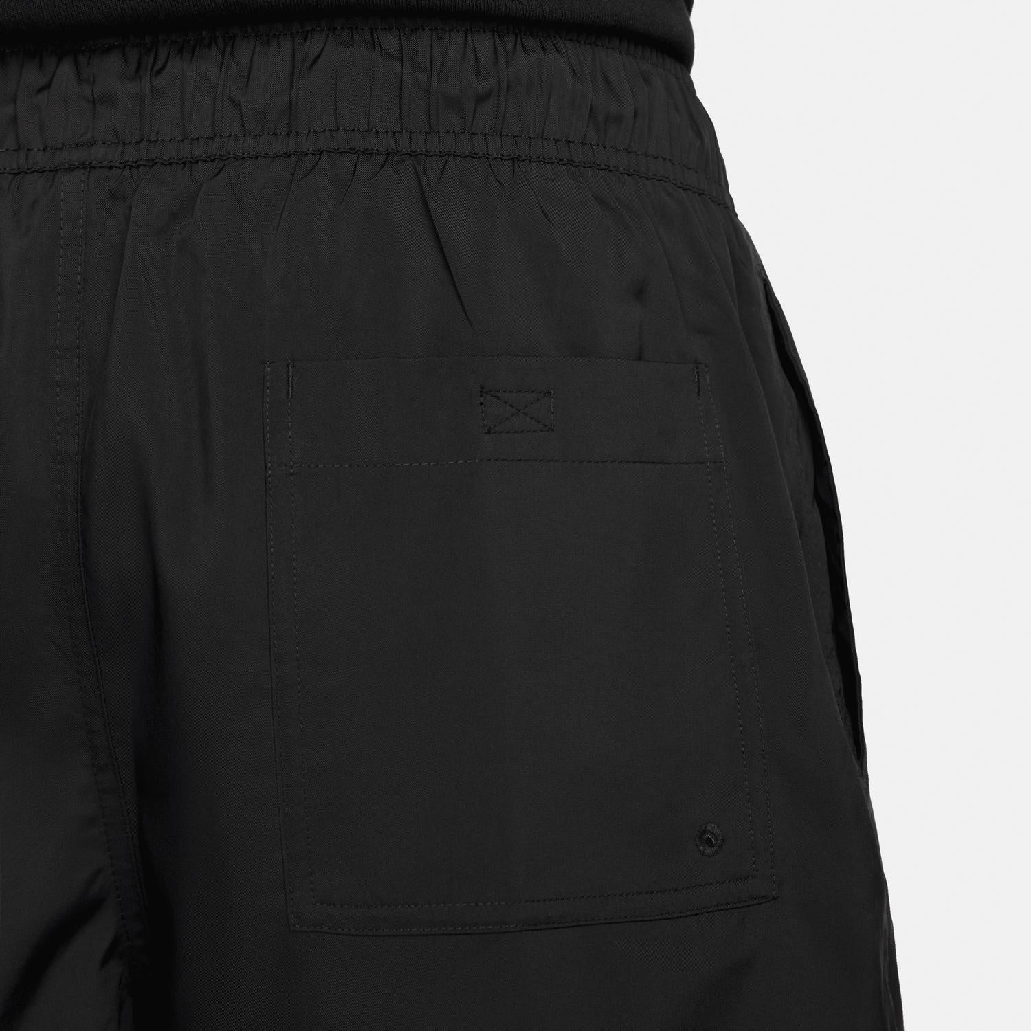 Men's Club Woven Flow Shorts In Black/white