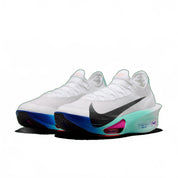 Men's Alphafly 3 Shoes In White/black/hyper Turq/concord