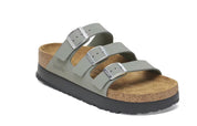 Women's Florida Flex Platform Sandal In Sage Nubuck Leather