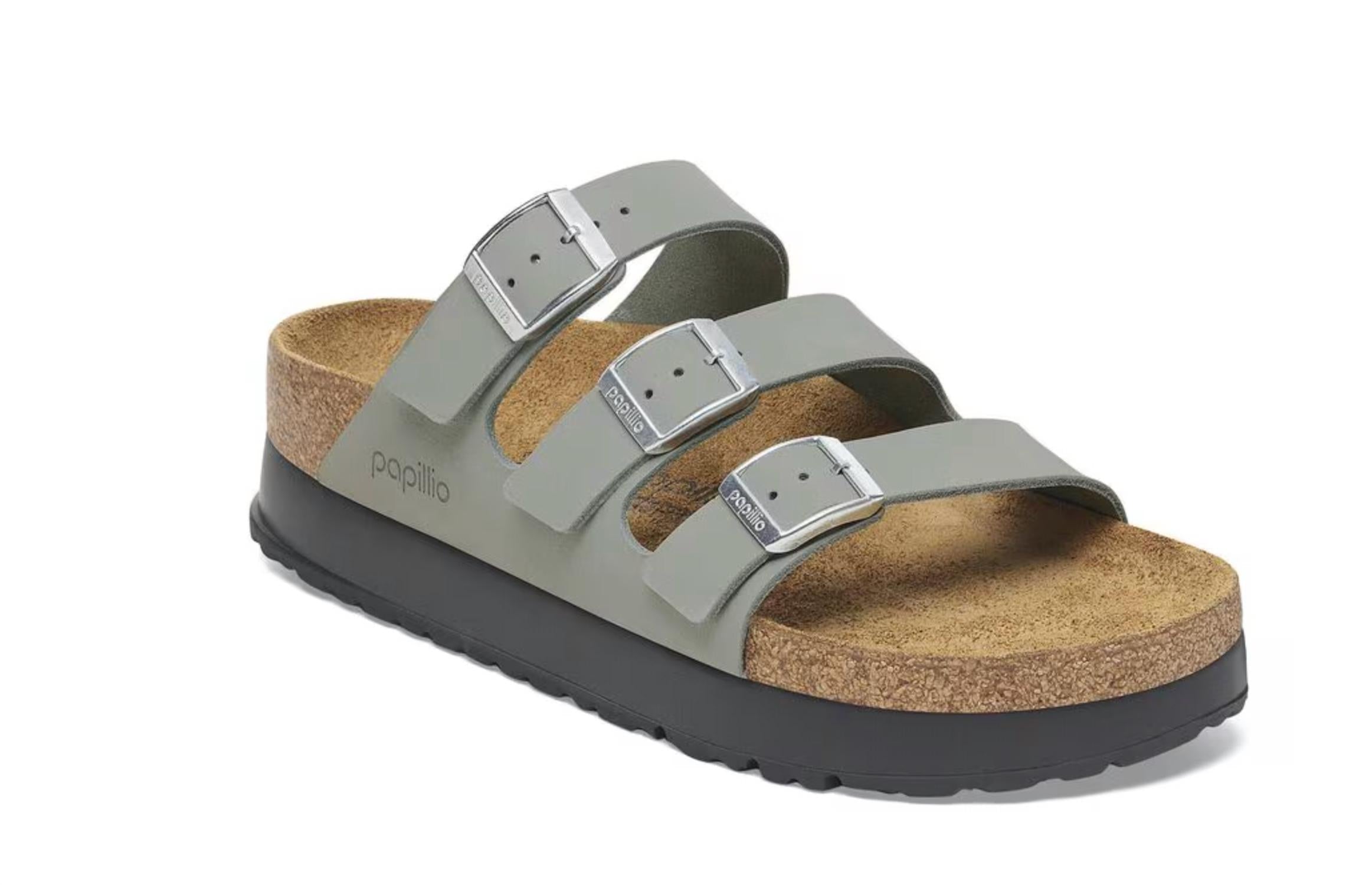 Women's Florida Flex Platform Sandal In Sage Nubuck Leather