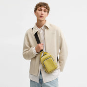 Coach Outlet Racer Sling Pack In Signature Canvas
