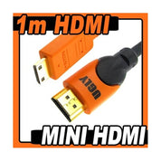 1m HDMI to Mini HDMI Type C Cable Lead v1.3c HD 1080p for Digital Camera